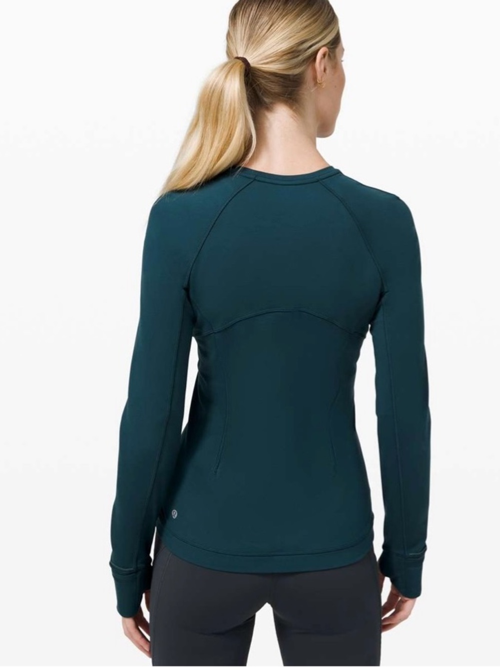 Lululemon runderful long sleeve size 10 submarine - Picture 2 of 10